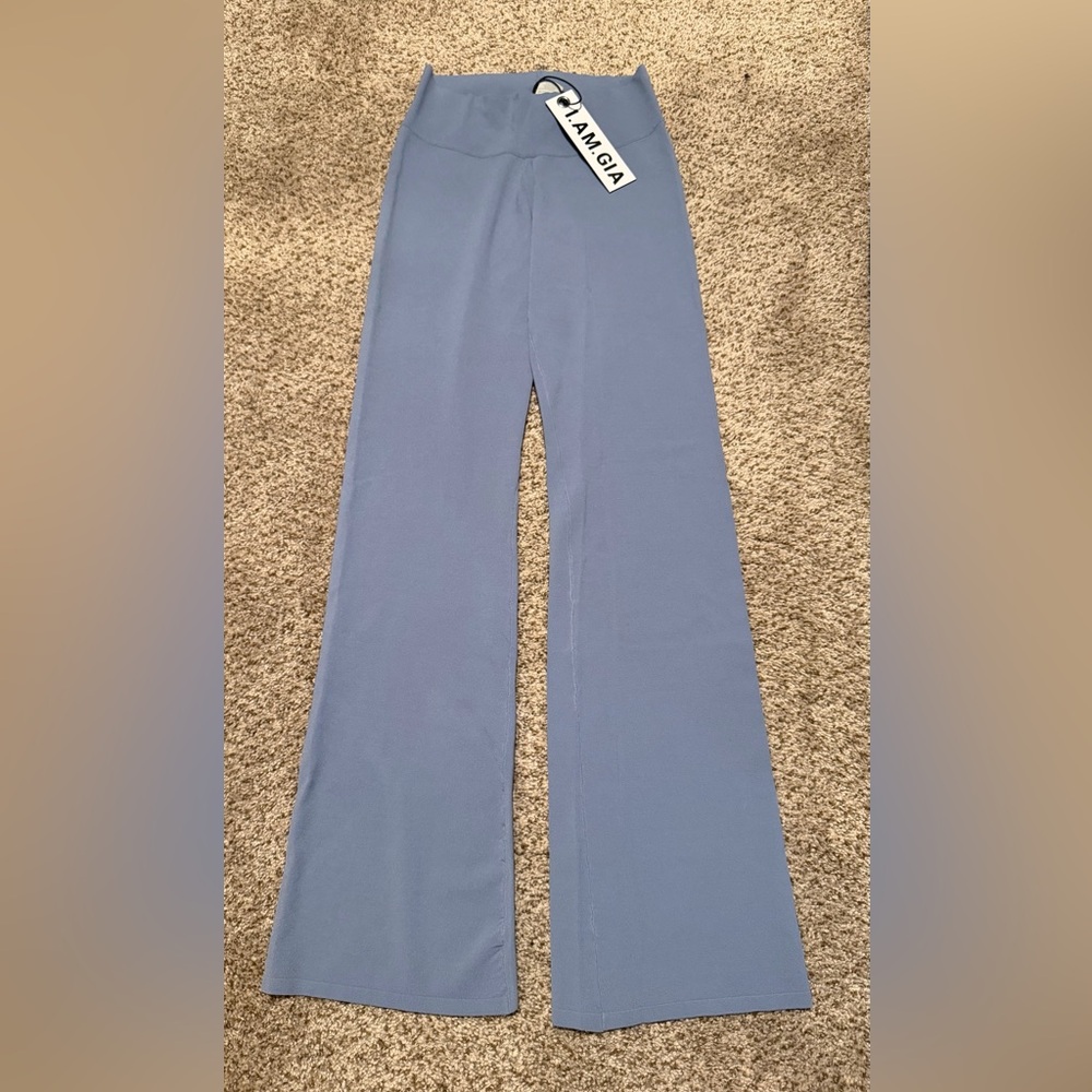 I.AM.GIA Audrina Pant Medium Steel Blue NWT